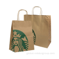 GIFT Paper Bag Customized fashion shopping brown kraft paper bags Factory